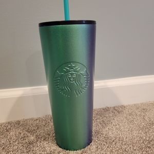 NWT Starbucks Blue/Green Tumbler